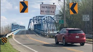 The Brookport Bridge One of the Scariest Bridges in America [upl. by Lough514]