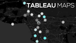 Tableau Maps How to Create Stunning Maps in Tableau [upl. by Htessil]