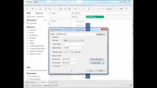 How to Create Adjustable Reference Lines in Tableau [upl. by Kooima]