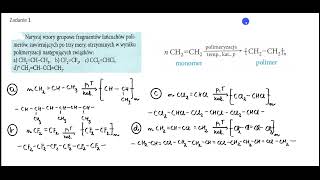 Polimeryzacja zadania [upl. by Esylle]