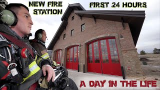 First 24 Hours in a New Fire Station  A Day in the Life [upl. by Lambart]