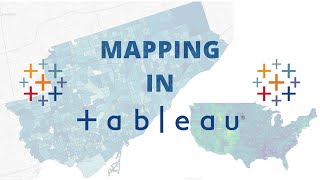 Mapping in Tableau [upl. by Nagle]