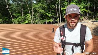 How to Install a DIY Metal Roof [upl. by Hathaway]