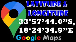 Latitude and Longitude Coordinates in Google Maps [upl. by Furtek258]