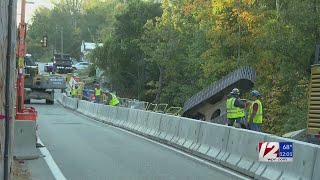 Excavator rolls over in Burrillville [upl. by Aryahay]